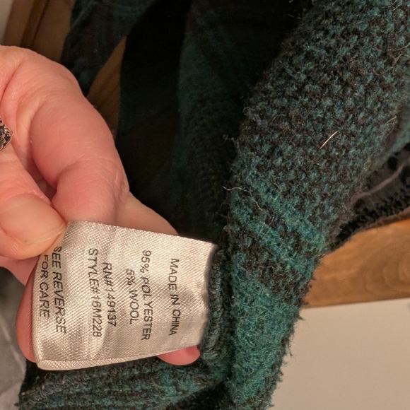 HYFVE Teal and Black Textured Vest - Picture 6 of 7